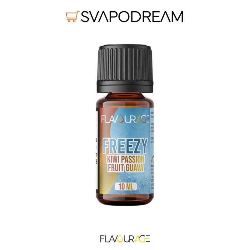 FLAVOURAGE - Aroma Concentrato 10ml Freezy KIWI PASSION FRUIT GUAVA