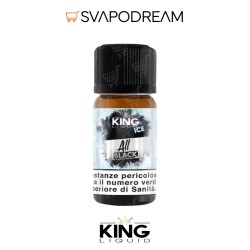 KING LIQUID ICE - Aroma Concentrato 10ml ALL BLACK