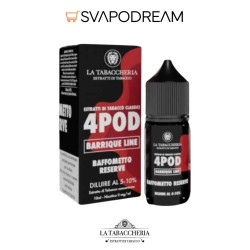LA TABACCHERIA - Aroma Concentrato 10ml 4POD Barrique Line BAFFOMETTO RESERVE