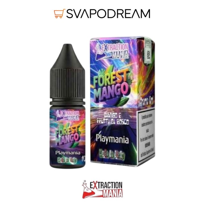 EXTRACTION MANIA - Aroma Concentrato 10ml Playmania FOREST MANGO