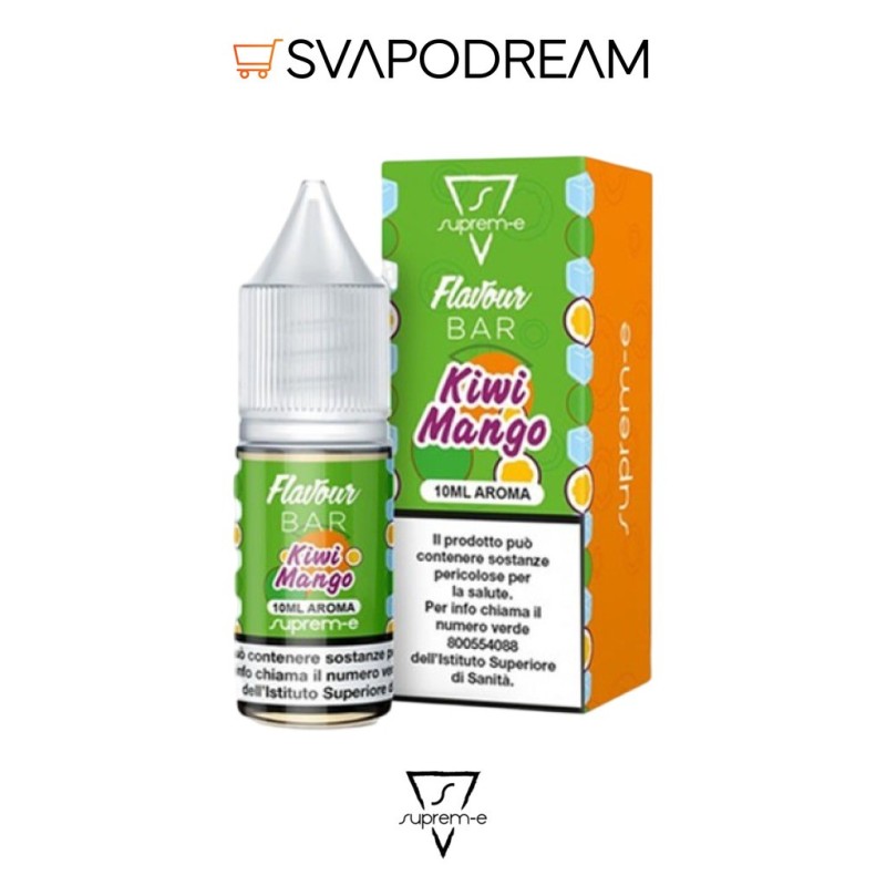 SUPREM-E - Aroma Concentrato 10ml Flavour Bar KIWI PASSION FRUIT MANGO