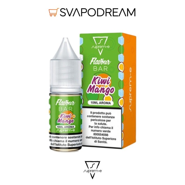 SUPREM-E - Aroma Concentrato 10ml Flavour Bar KIWI PASSION FRUIT MANGO