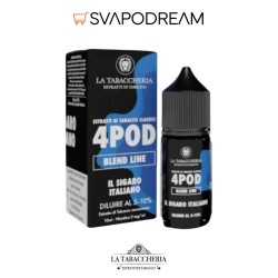 LA TABACCHERIA - Aroma Concentrato 10ml 4POD Blend Line IL SIGARO ITALIANO