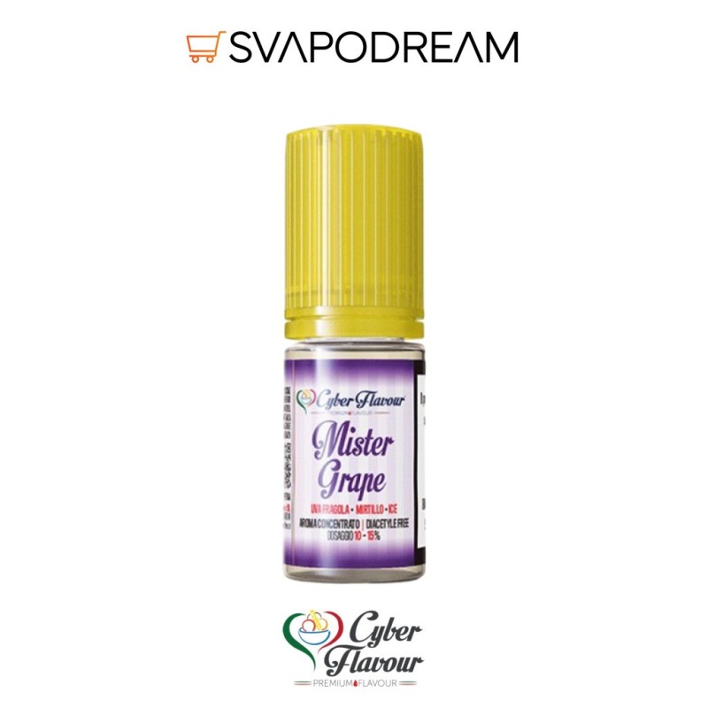 CYBER FLAVOUR - Aroma FreshFruity MR GRAPE