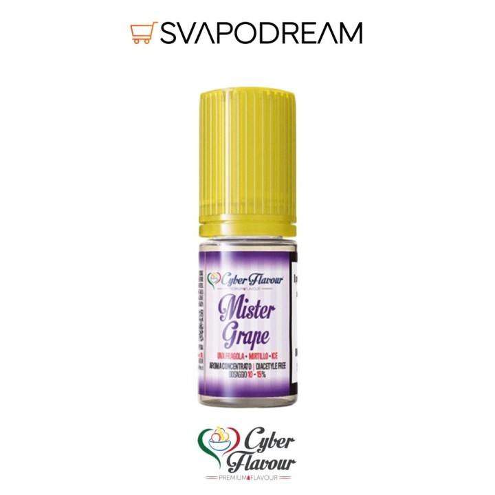 CYBER FLAVOUR - Aroma FreshFruity MR GRAPE