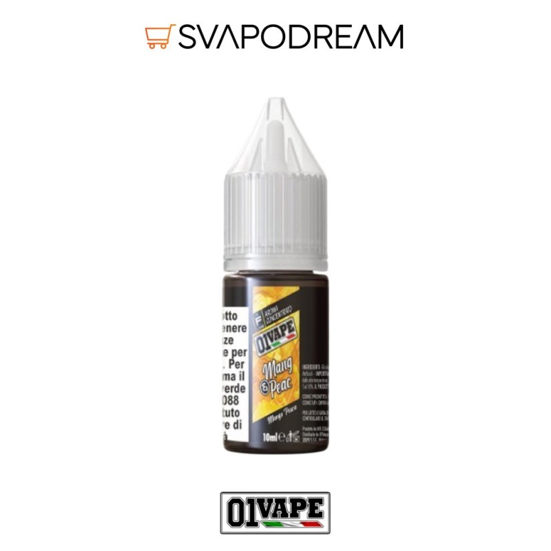 01 VAPE - Aroma Concentrato 10ml MANG & PEAC