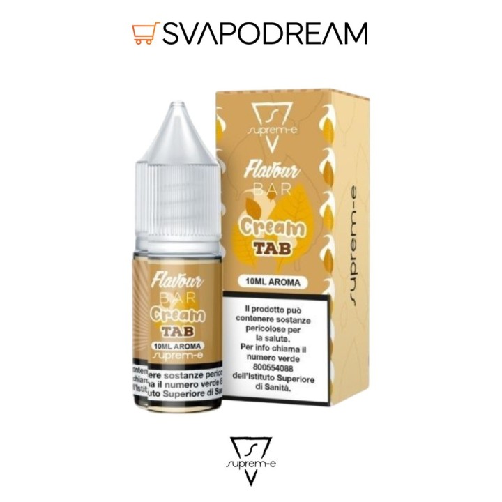 SUPREM-E - Aroma Concentrato 10ml Flavour Bar CREAM TAB