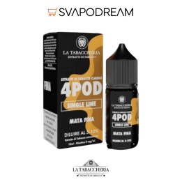 LA TABACCHERIA - Aroma Concentrato 10ml 4POD Single Line MATA FINA