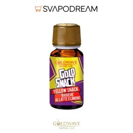 GOLDWAVE - Aroma Concentrato 10ml Gold Snack YELLOW SNACK