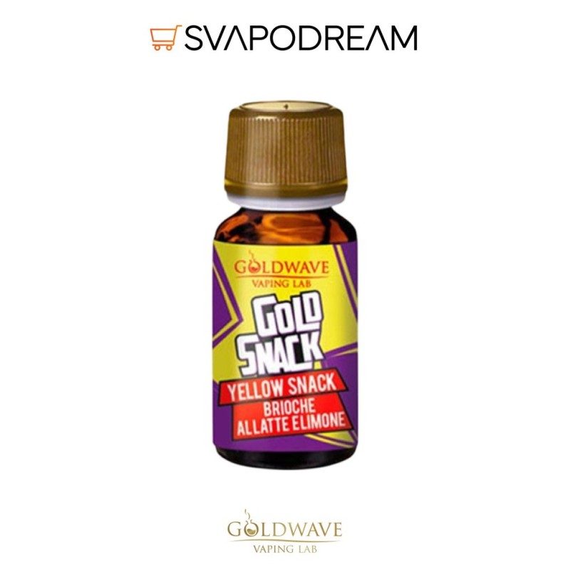 GOLDWAVE - Aroma Concentrato 10ml Gold Snack YELLOW SNACK