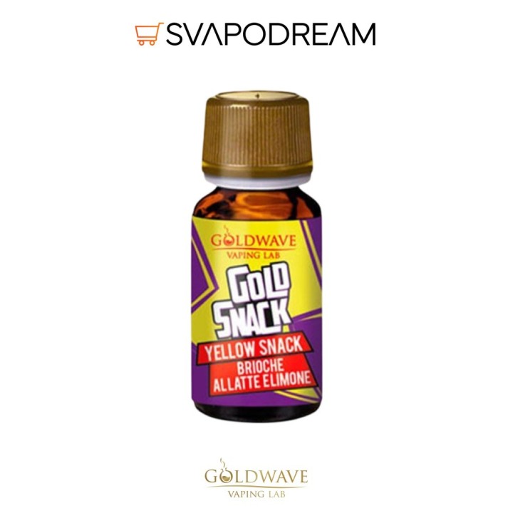 GOLDWAVE - Aroma Concentrato 10ml Gold Snack YELLOW SNACK