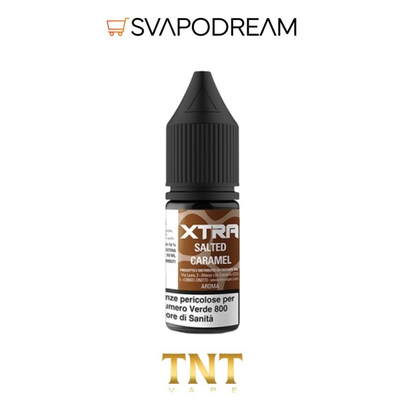 TNT VAPE - Aroma Concentrato 10ml XTRA SALTED CARAMEL