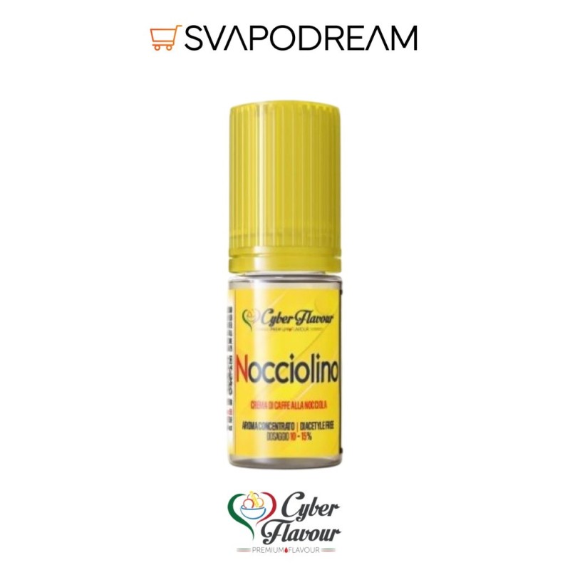 CYBER FLAVOUR - Aroma Concentrato 10ml NOCCIOLINO