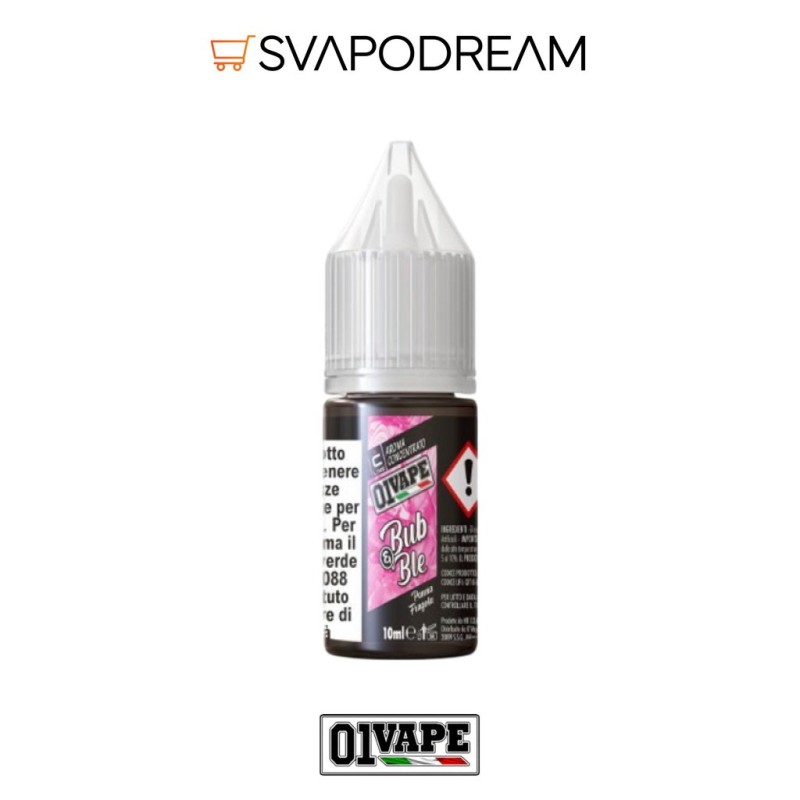 01 VAPE - Aroma Concentrato 10ml BUB & BLE