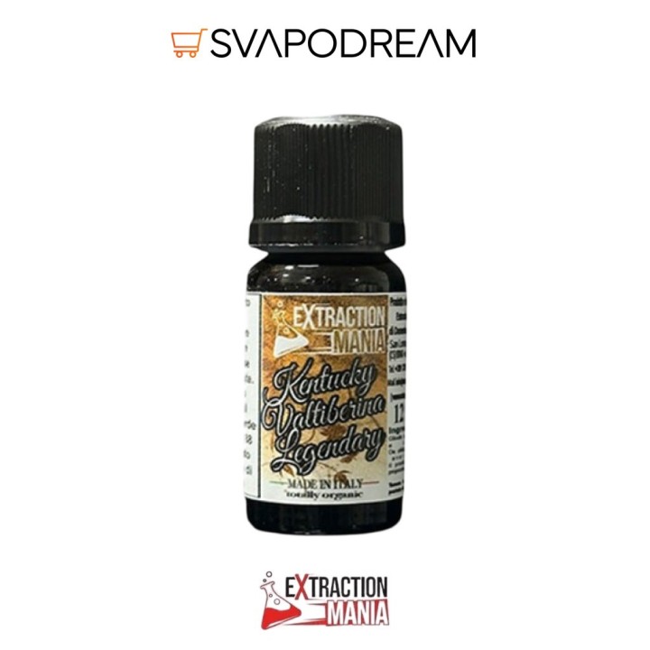EXTRACTION MANIA LEGENDARY - Aroma Concentrato 12ml KENTUCKY VALTIBERINA