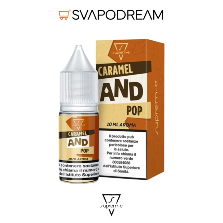 SUPREM-E - Aroma Concentrato 10ml CARAMEL AND POP