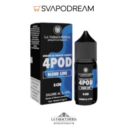 LA TABACCHERIA - Aroma Concentrato 10ml 4POD Blend Line E-CIG