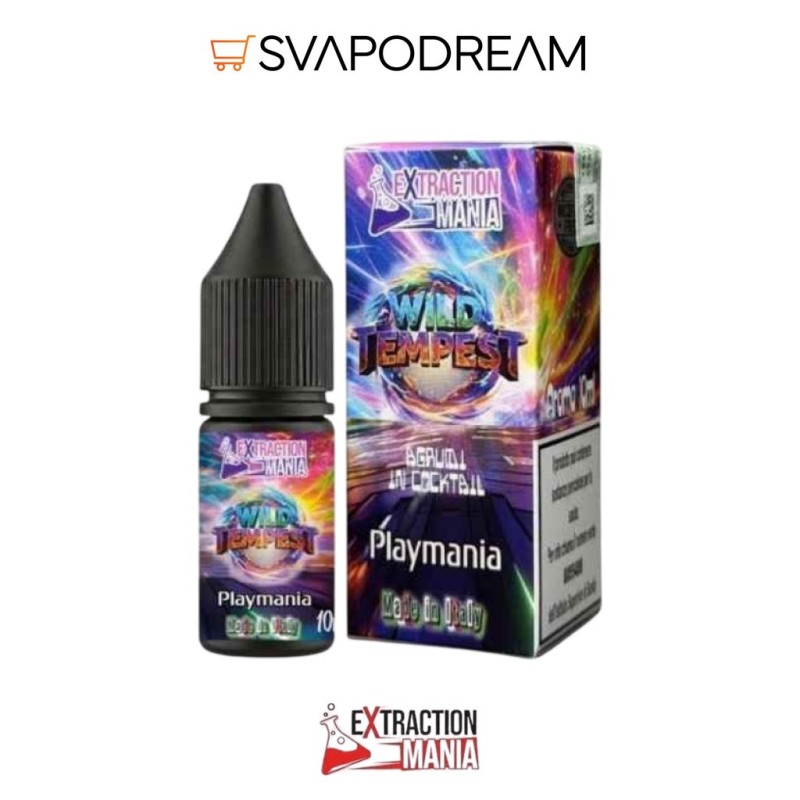 EXTRACTION MANIA - Aroma Concentrato 10ml Playmania WILD TEMPEST