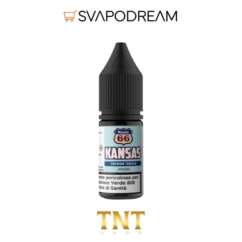 TNT VAPE - Aroma Concentrato 10ml Route66 KANSAS