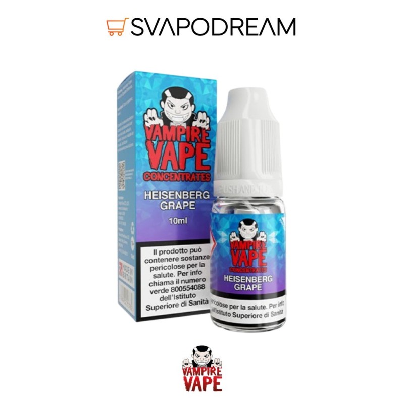 VAMPIRE VAPE - Aroma Concentrato 10ml HEISENBERG GRAPE