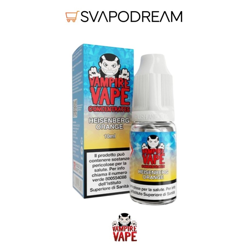 VAMPIRE VAPE - Aroma Concentrato 10ml HEISENBERG ORANGE