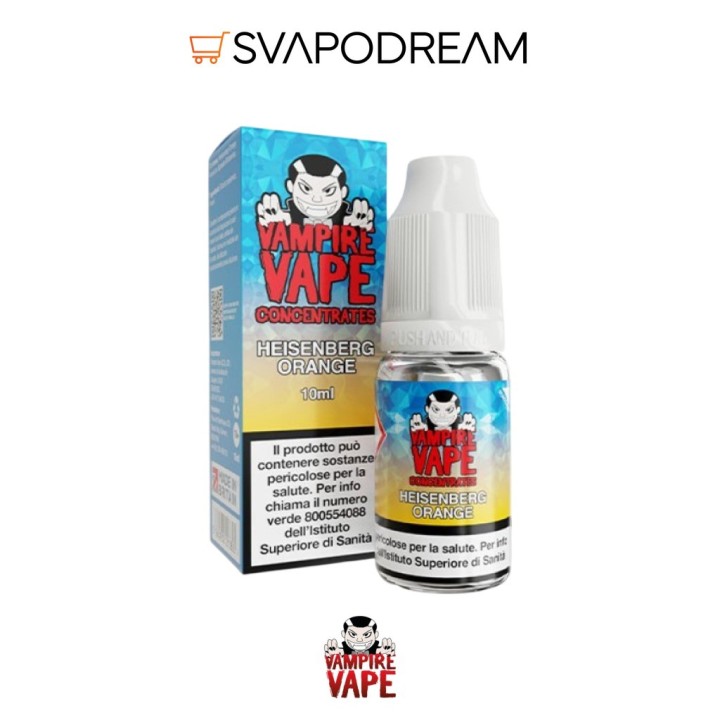 VAMPIRE VAPE - Aroma Concentrato 10ml HEISENBERG ORANGE