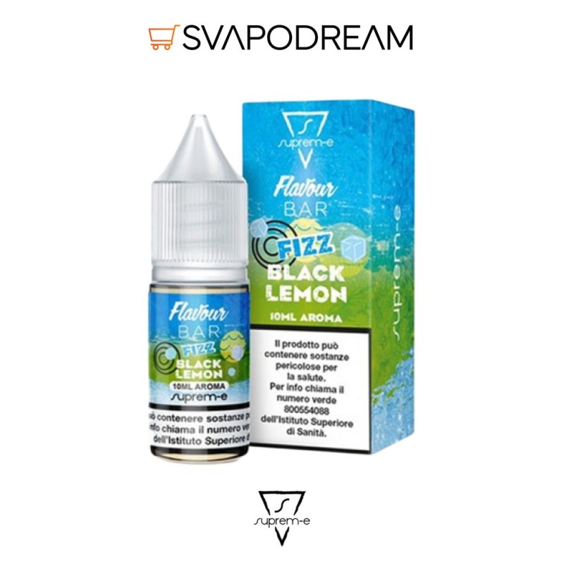 SUPREM-E - Aroma Concentrato 10ml Fizz BLACK LEMON