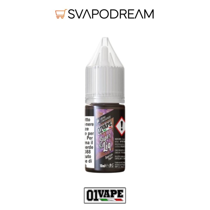01 VAPE - Aroma Concentrato 10ml SUPER & LIQ
