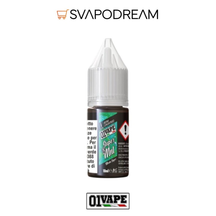 01 VAPE - Aroma Concentrato 10ml SUPER & MNT