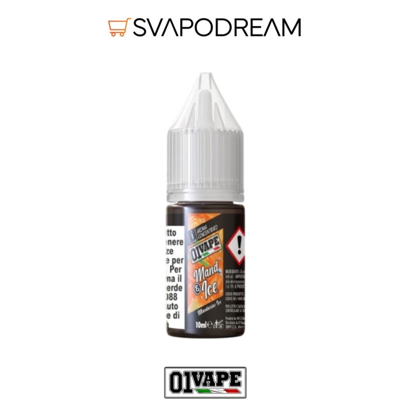 01 VAPE - Aroma Concentrato 10ml MAND & ICE