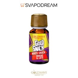 GOLDWAVE - Aroma Concentrato 10ml Gold Snack WHITE SNACK