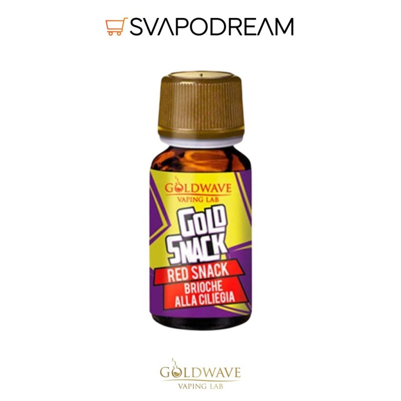 GOLDWAVE - Aroma Concentrato 10ml Gold Snack RED SNACK