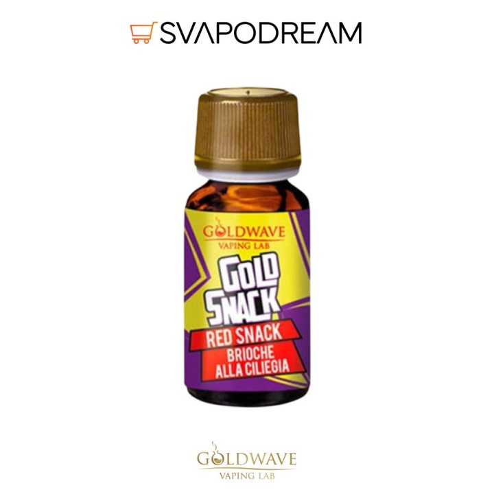 GOLDWAVE - Aroma Concentrato 10ml Gold Snack RED SNACK