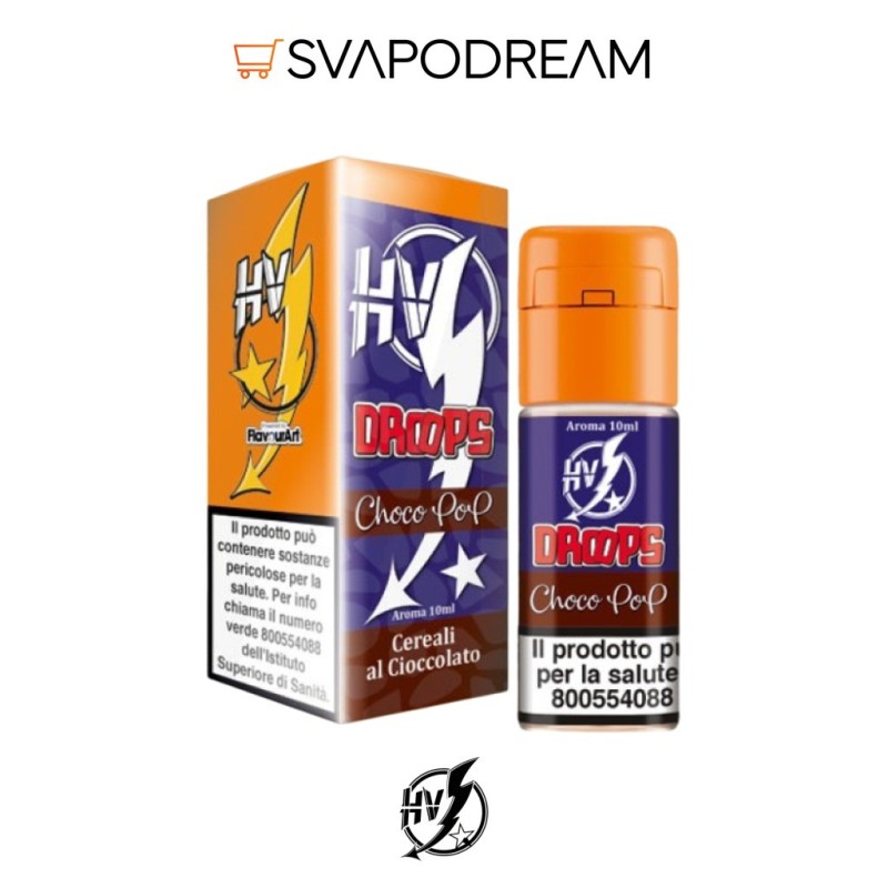 HIGH VOLTAGE - Aroma Concentrato 10ml Droops CHOCO POP