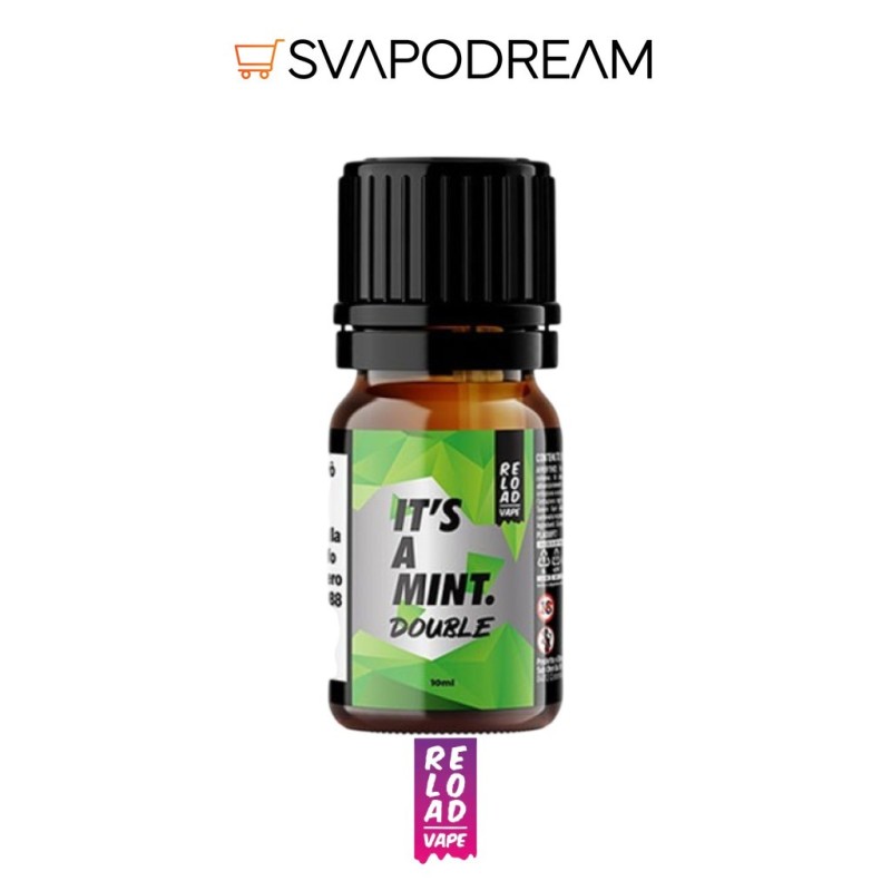RELOAD VAPE - Aroma Concentrato 10ml It's a Mint DOUBLE