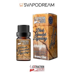 EXTRACTION MANIA LEGENDARY - Aroma Concentrato 12ml BLACK CAVENDISH