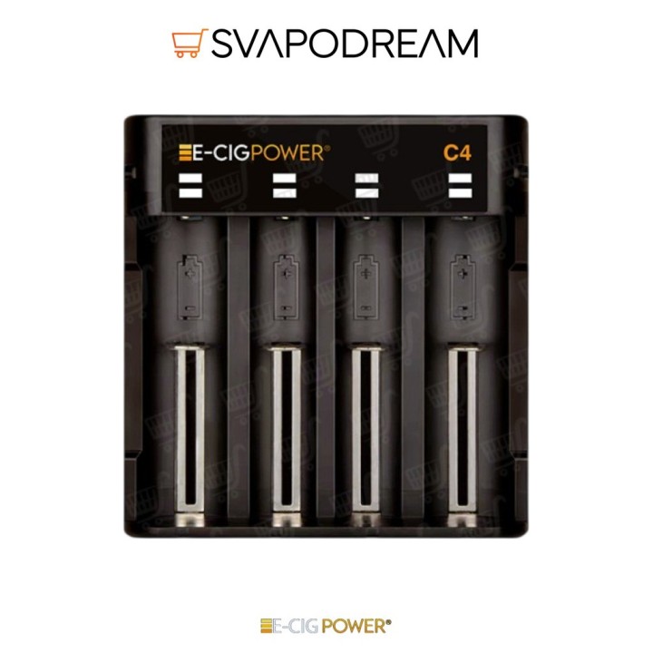 E-CIG POWER - Caricabatterie C4