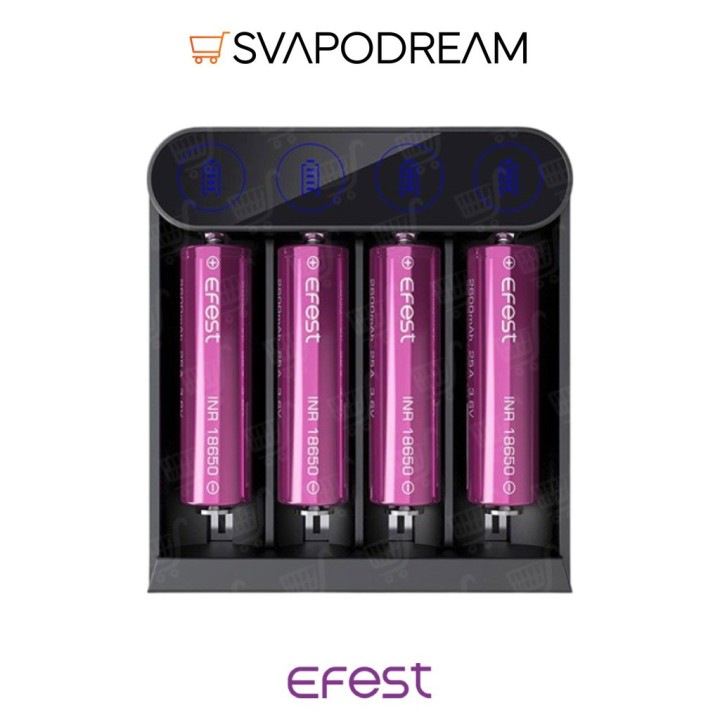 EFEST - Caricabatterie Slim K4
