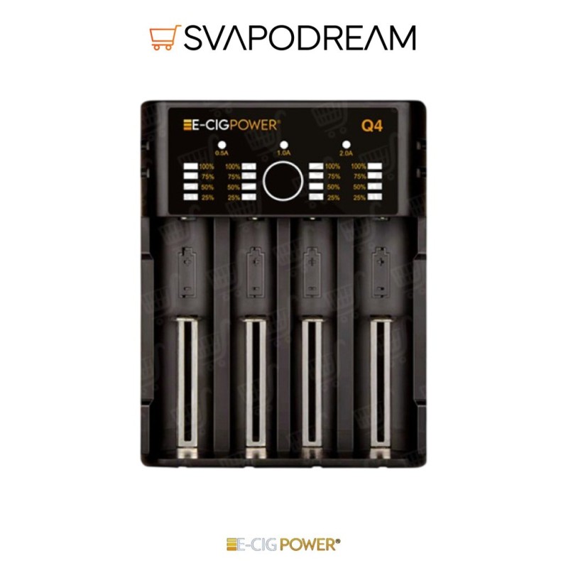 E-CIG POWER - Caricabatterie Q4