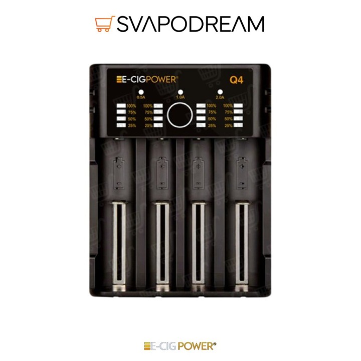 E-CIG POWER - Caricabatterie Q4