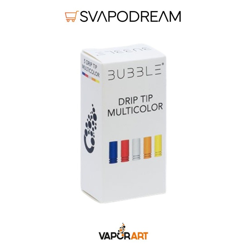 BUBBLE VAPORART Drip Tip Multicolor 5pz