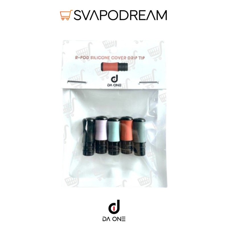 DA ONE - Drip Tip Silicone per Re1 5pz
