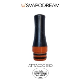OFFICINE SVAPO X SVAPODREAM - Drip Tip ZEUS Attacco 510