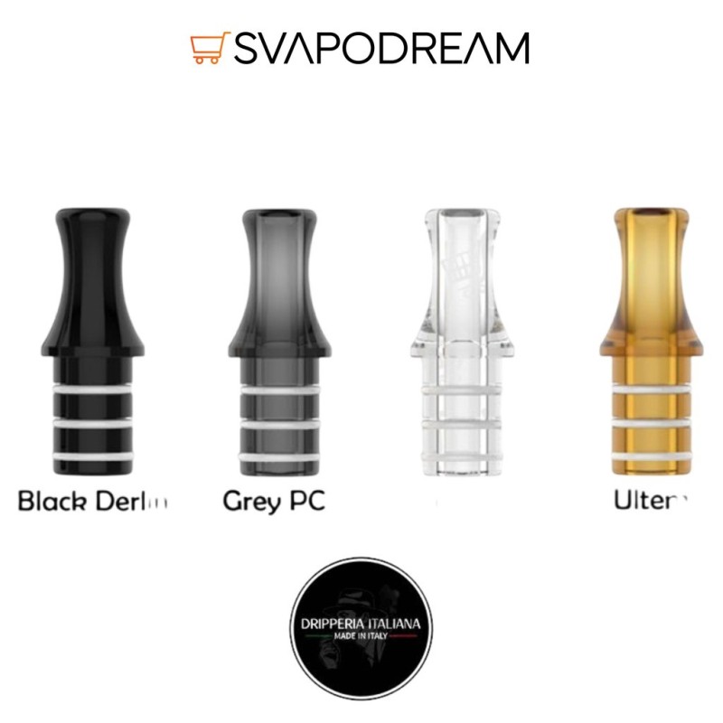 DRIPPERIA ITALIANA - Drip Tip PAWN per Kiwi/M1/Spark
