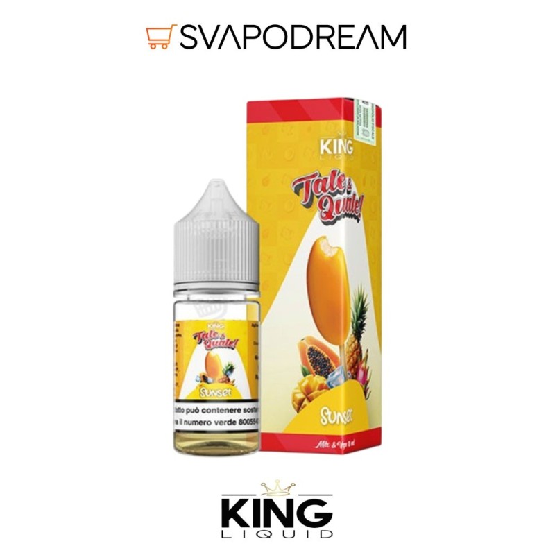 KING LIQUID - Liquido Mix&Vape 10ml TALE & QUALE SUNSET