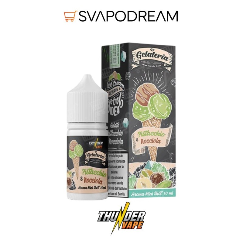 THUNDER VAPE - Aroma Mini Shot 10ml La Gelateria PISTACCHIO & NOCCIOLA
