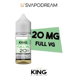 KING LIQUID - Basetta 10ml FULL VG Nicotina 20
