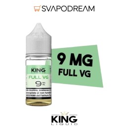 KING LIQUID - Basetta 10ml FULL VG Nicotina 9