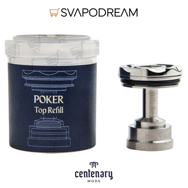 CENTENARY MODS - Diplomat Poker Bell Standard Top Refill