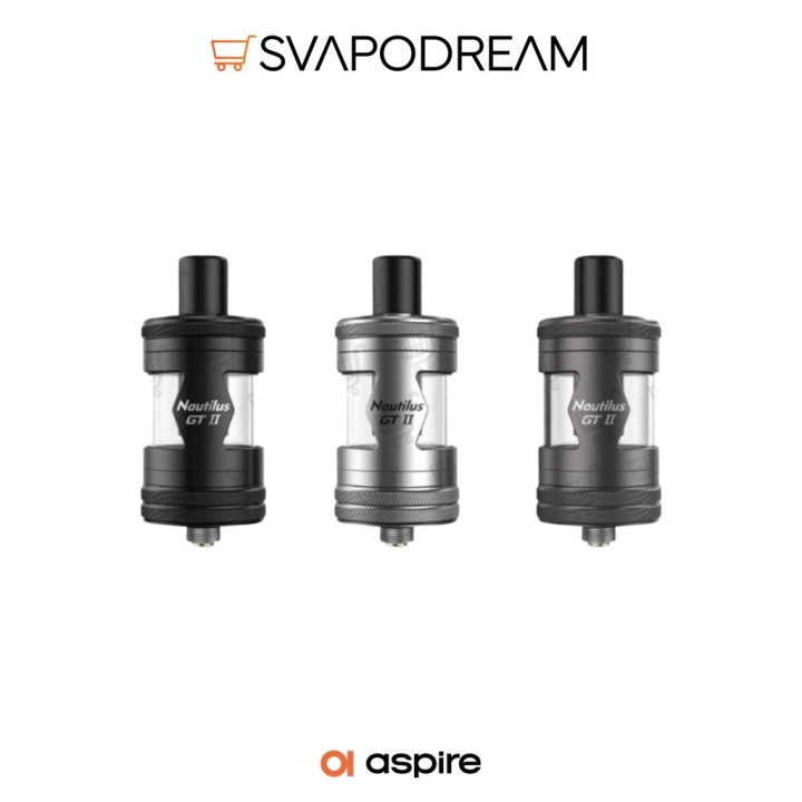 Nautilus GT 2 Atomizzatore 24mm Aspire | Svapodream
